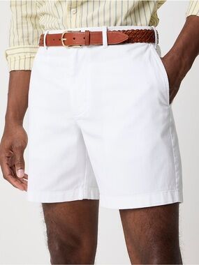 J Crew Shorts 35 Chino White